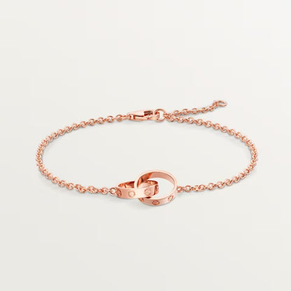 [OAK JURI]LOVE BRACELET DOUBLE RING