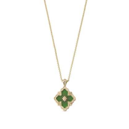 [OAK JURI]OPERA TULLE ENAMEL NECKLACE