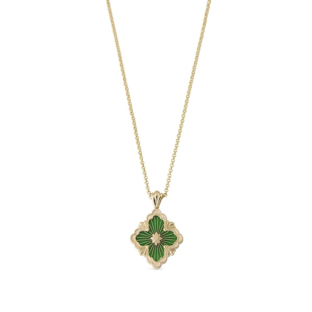 [OAK JURI]OPERA TULLE ENAMEL NECKLACE