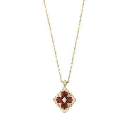 [OAK JURI]OPERA TULLE ENAMEL NECKLACE