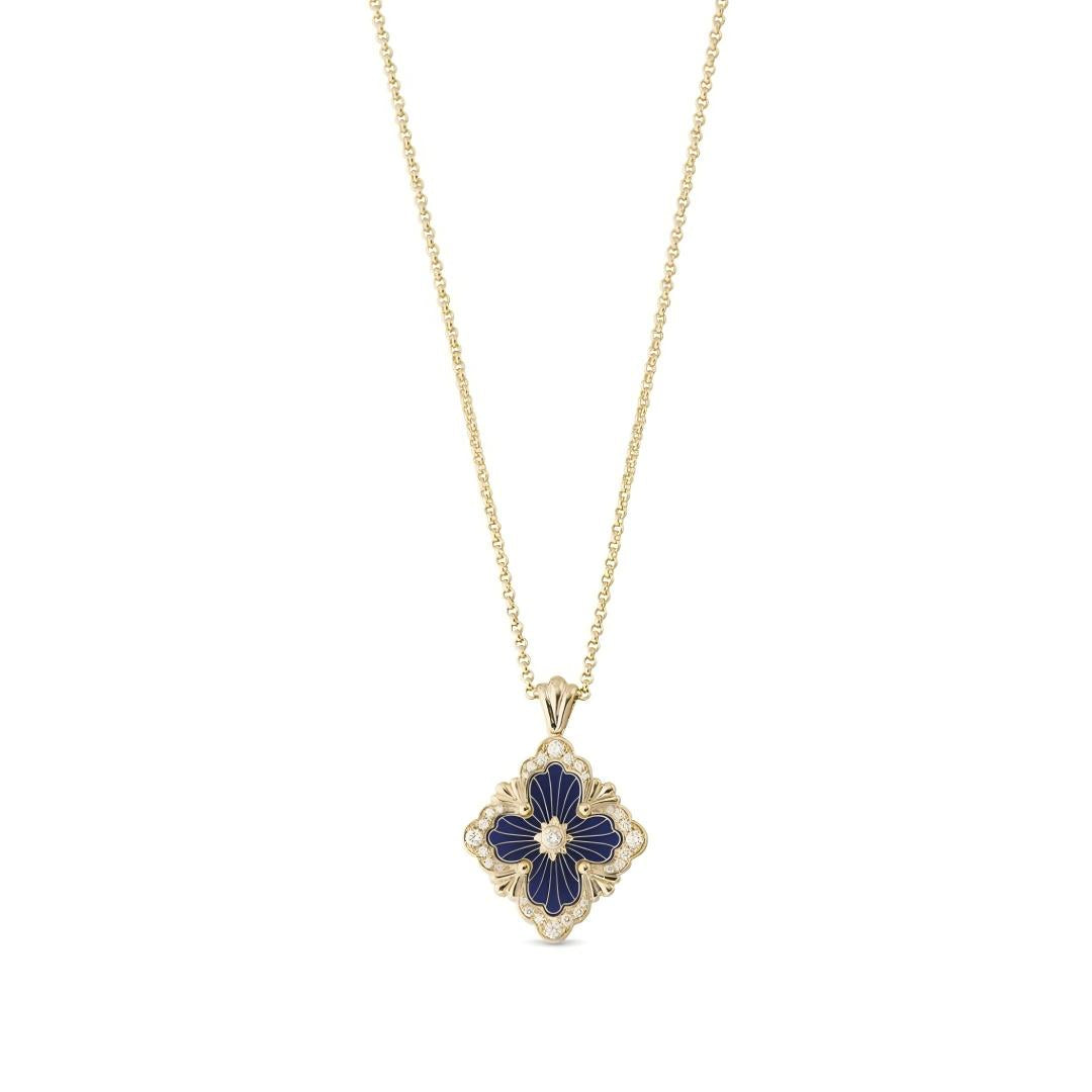 [OAK JURI]OPERA TULLE ENAMEL NECKLACE