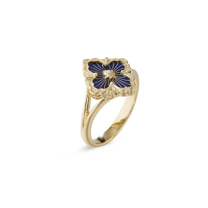 [OAK JURI]OPERA TULLE  RING WITH  ENAMEL BACKGROUND