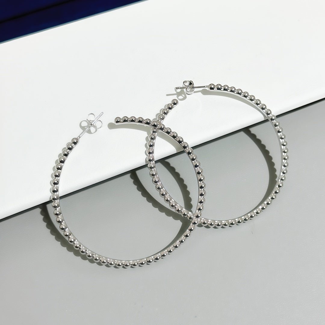 [OAK JURI] SMOOTH BEAD STUD EARRINGS