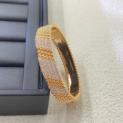 [OAK JURI]  FIVE-ROW DIAMOND BRACELET