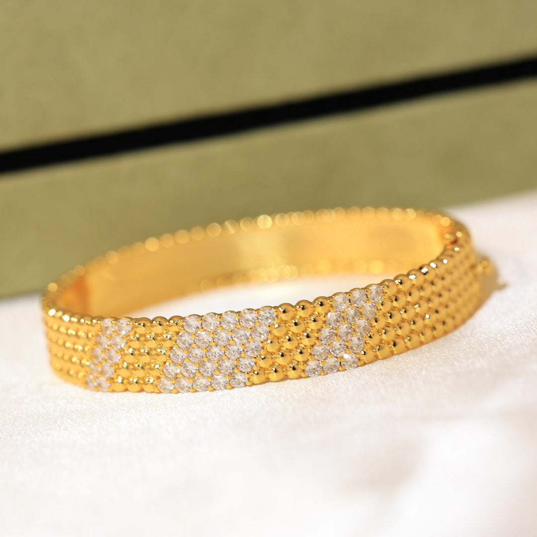 [OAK JURI]  FIVE-ROW DIAMOND BRACELET