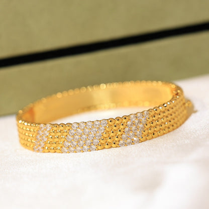 [OAK JURI]  FIVE-ROW DIAMOND BRACELET