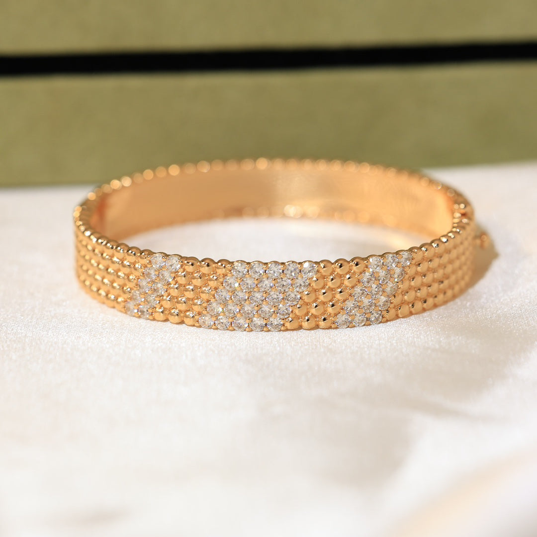[OAK JURI]  FIVE-ROW DIAMOND BRACELET