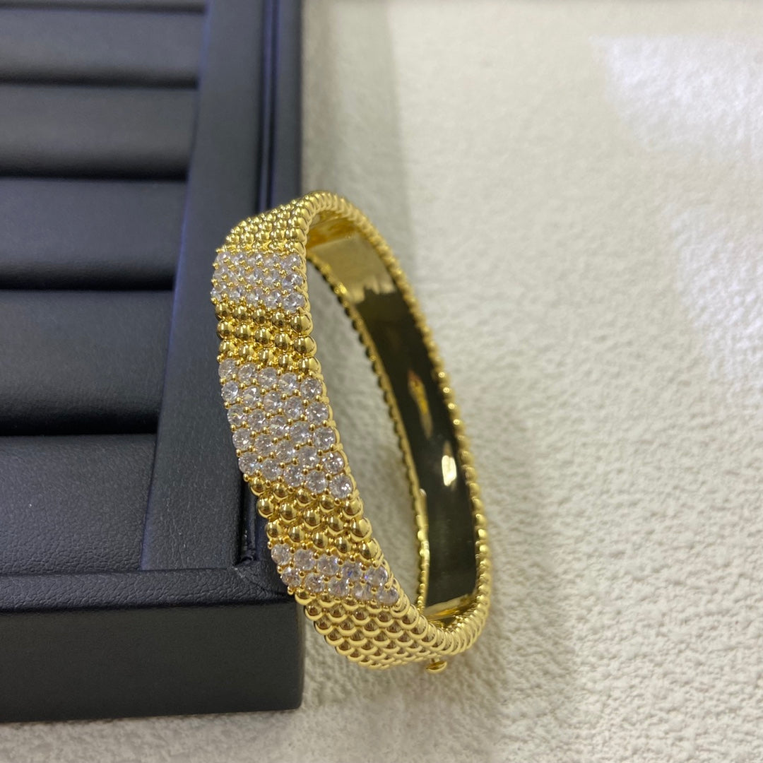 [OAK JURI]  FIVE-ROW DIAMOND BRACELET