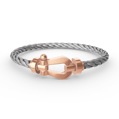 [OAK JURI]FORCE LARGE HORSESHOE NO DIAMOND BRACELET ROSE GOLD