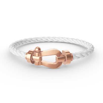 [OAK JURI]FORCE LARGE HORSESHOE NO DIAMOND BRACELET ROSE GOLD
