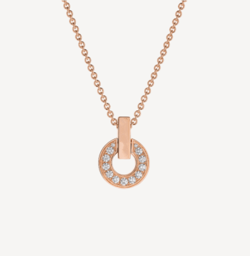 [OAK JURI]GARI NECKLACE PINK GOLD DIAMOND