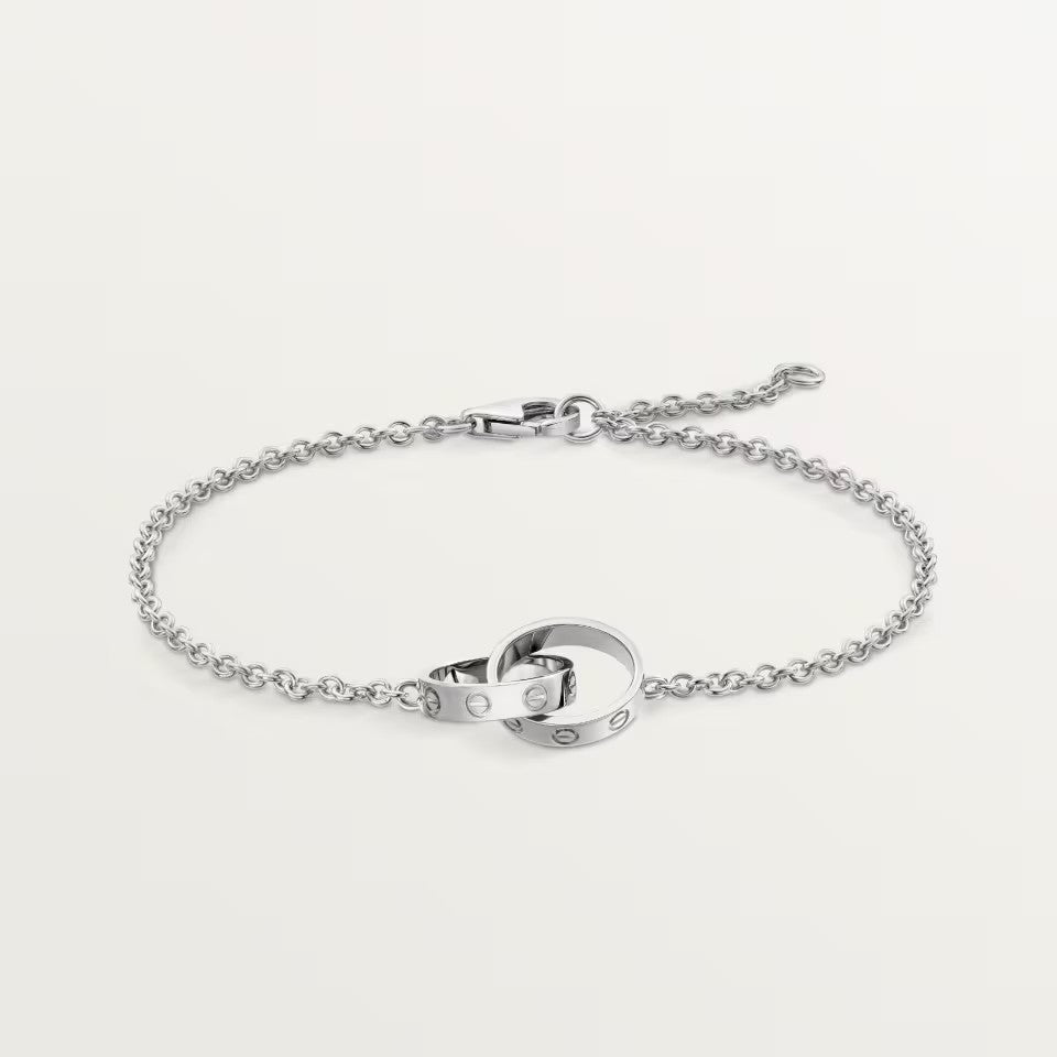 [OAK JURI]LOVE BRACELET DOUBLE RING