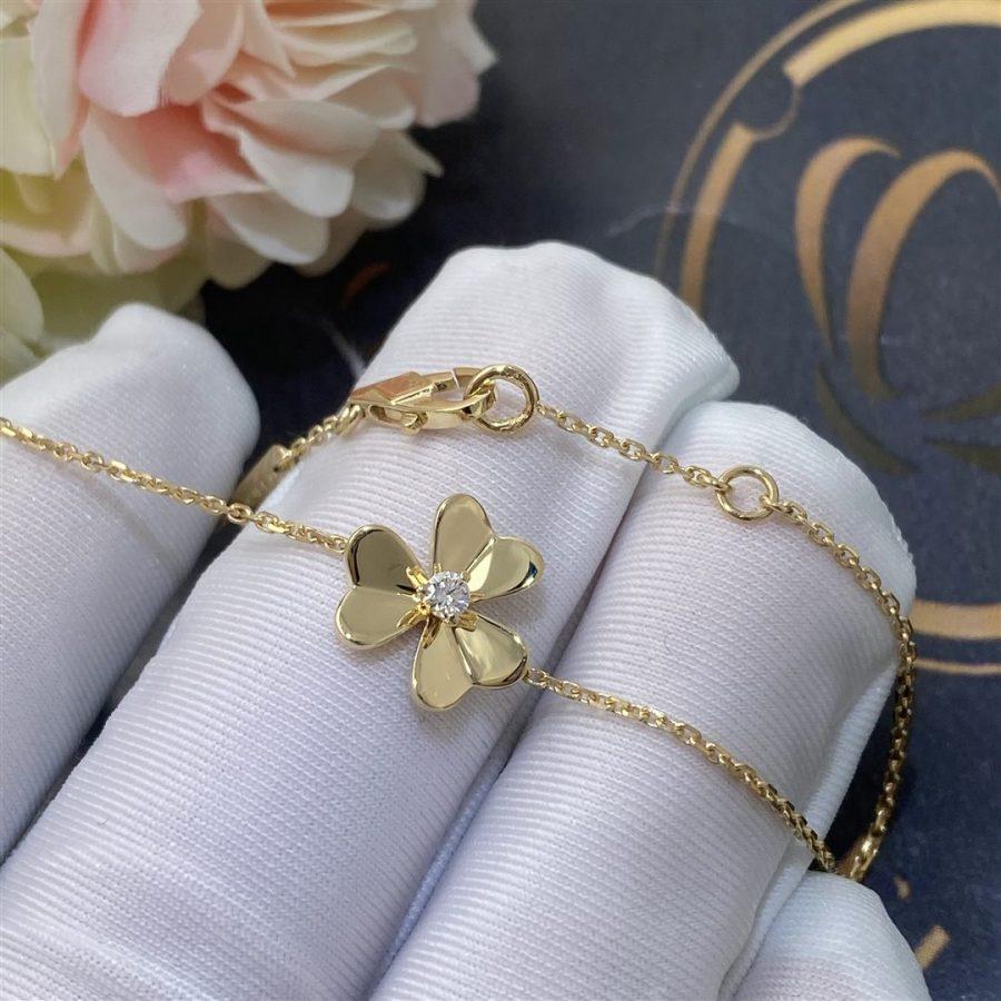 [OAK JURI]FRIVOLE GOLD FLOWER BRACELET