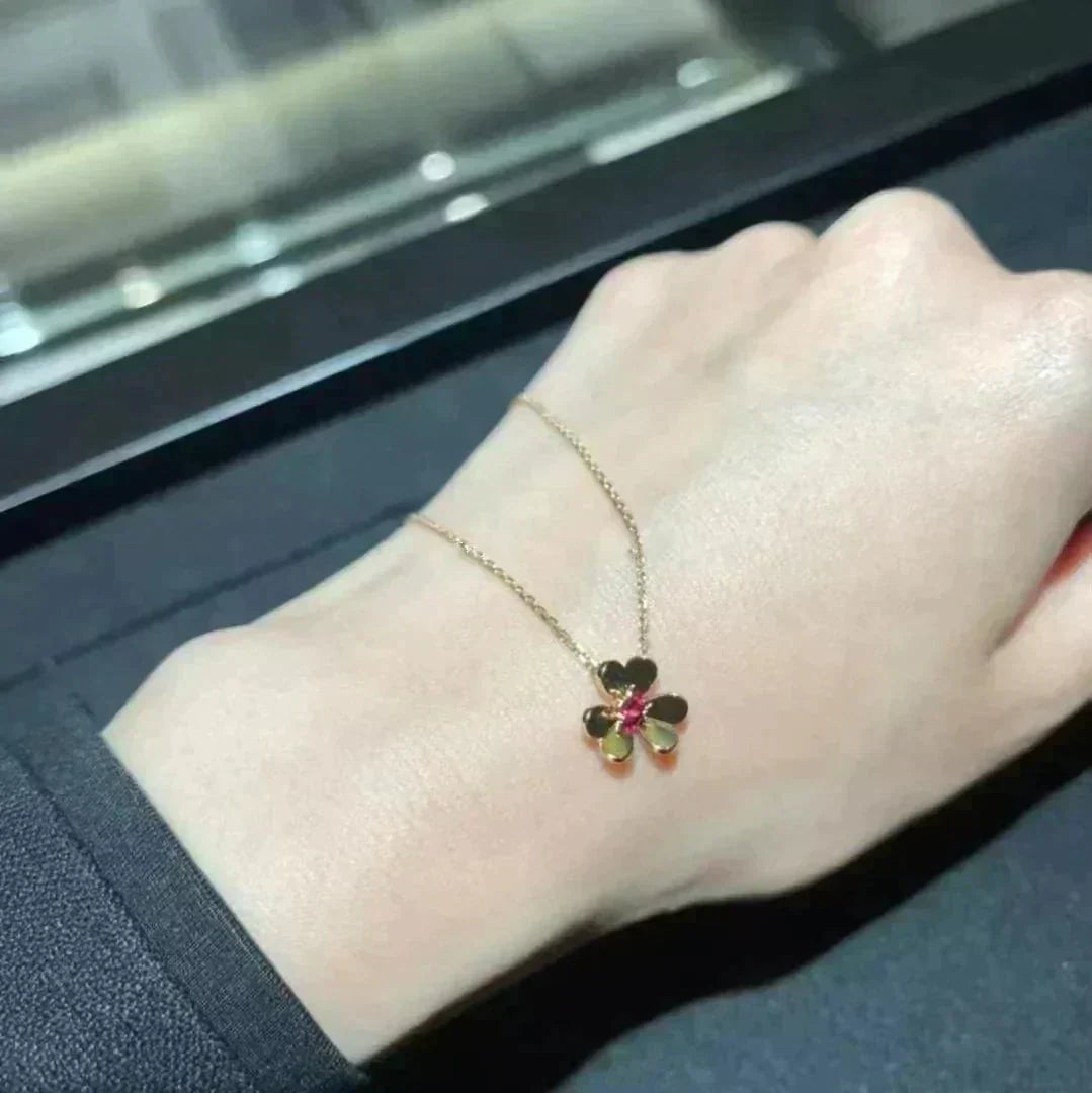 [OAK JURI]FRIVOLE GOLD FLOWER NECKLACE