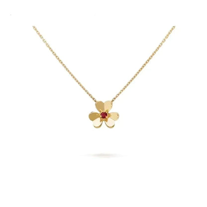 [OAK JURI]FRIVOLE GOLD FLOWER NECKLACE