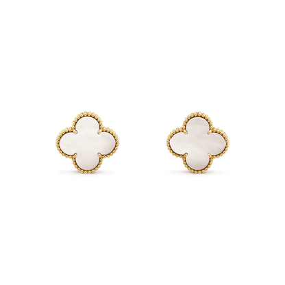 [OAK JURI]CLOVER MINI GOLD EARRINGS