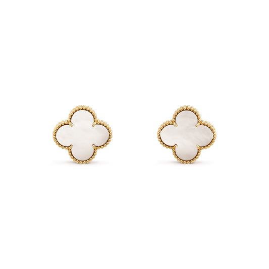 [OAK JURI]CLOVER MINI GOLD EARRINGS