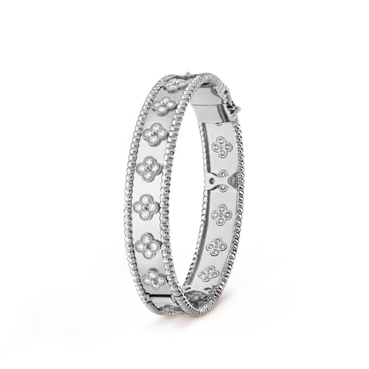 [OAK JURI]CLOVER BRACELET 8MM DIAMONDS
