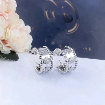 [OAK JURI]PERLEE DIAMOND EARRINGS
