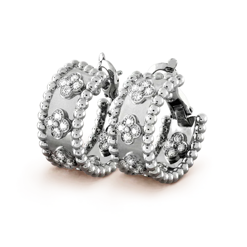 [OAK JURI]PERLEE DIAMOND EARRINGS
