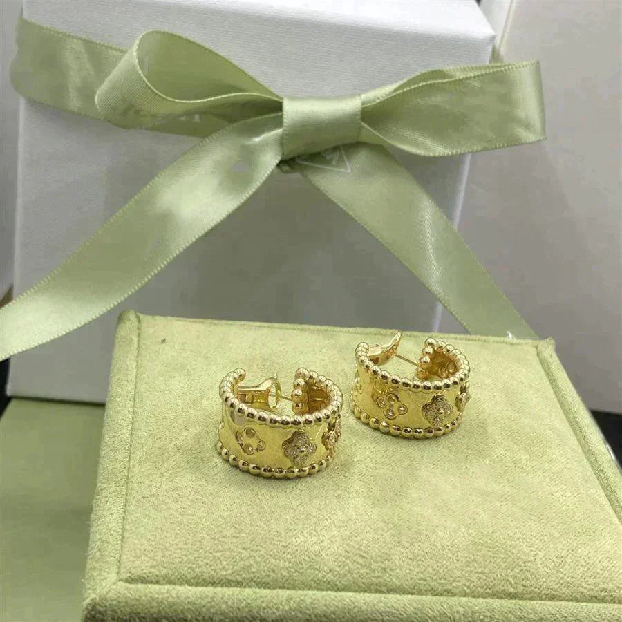 [OAK JURI]PERLEE DIAMOND EARRINGS