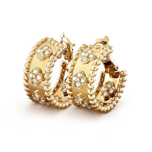 [OAK JURI]PERLEE DIAMOND EARRINGS