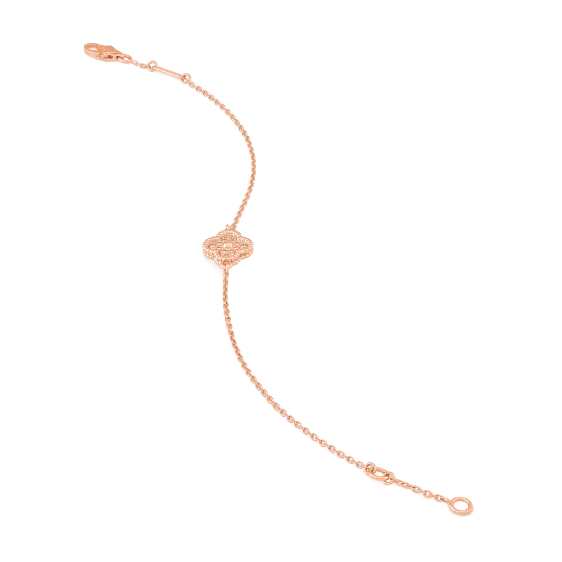 [OAK JURI]CLOVER SINGLE FLOWER BRACELET