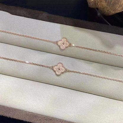 [OAK JURI]CLOVER SINGLE FLOWER BRACELET