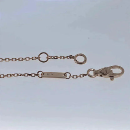 [OAK JURI]CLOVER WHITE MOP SINGLE FLOWER BRACELET