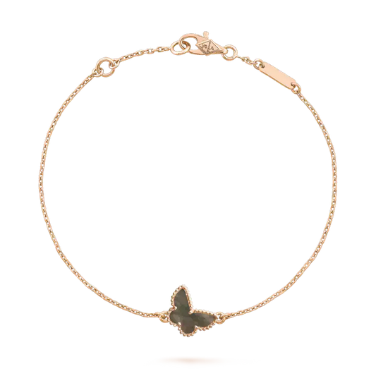 [OAK JURI]BUTTERFLY ONYX  BUTTERFLY BRACELET