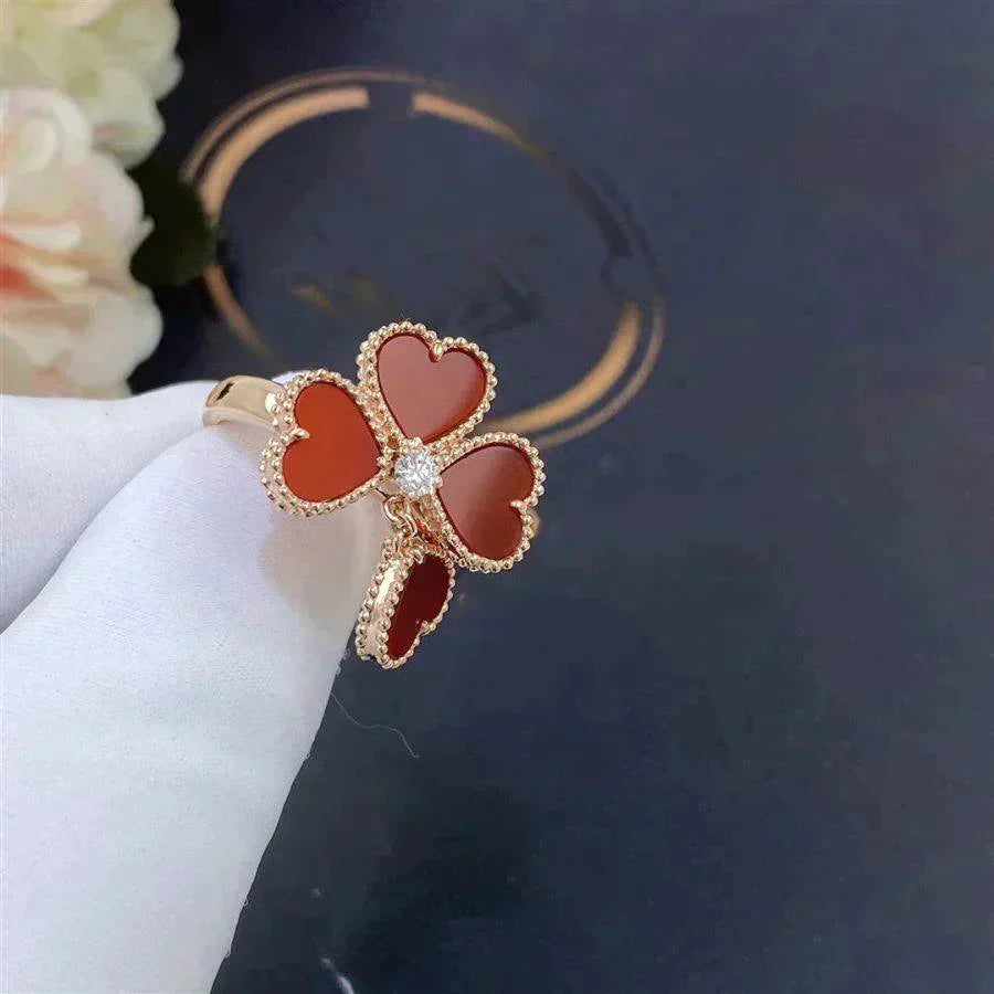 [OAK JURI]SWEET CLOVER CARNELIAN RING