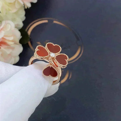 [OAK JURI]SWEET CLOVER CARNELIAN RING