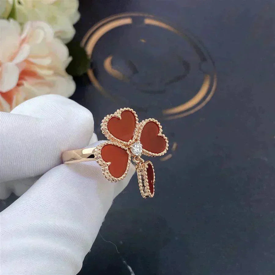 [OAK JURI]SWEET CLOVER CARNELIAN RING
