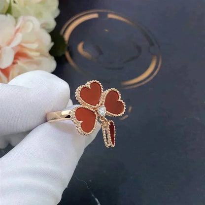 [OAK JURI]SWEET CLOVER CARNELIAN RING