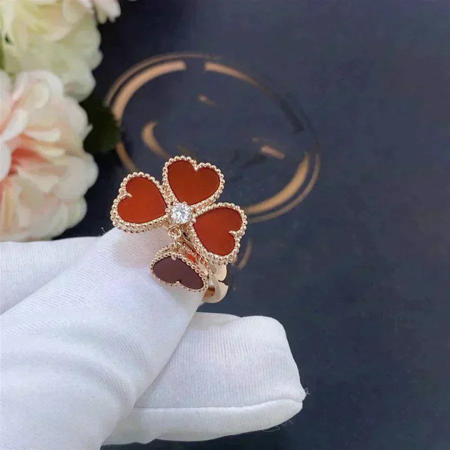 [OAK JURI]SWEET CLOVER CARNELIAN RING