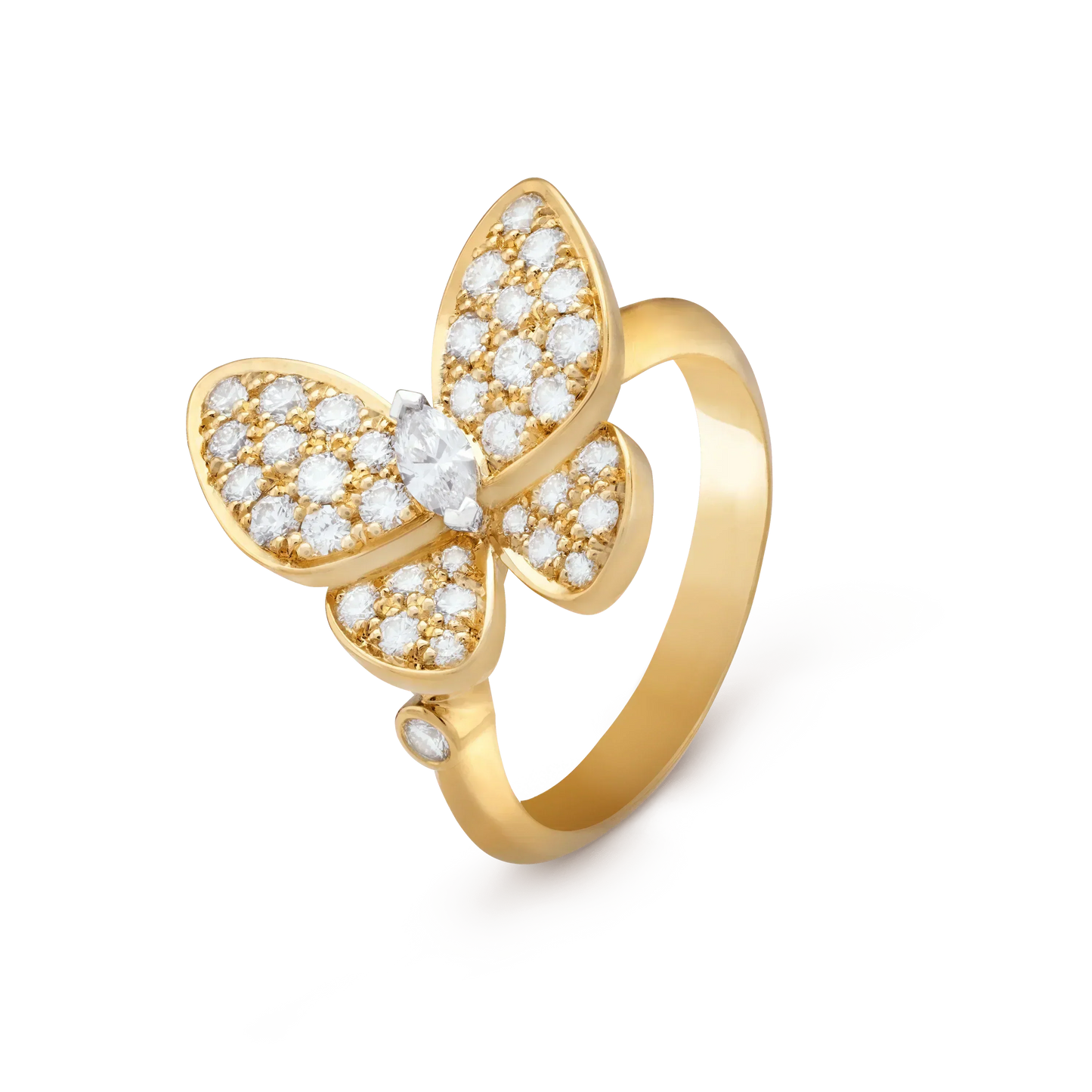 [OAK JURI]BUTTERFLY DIAMOND RING