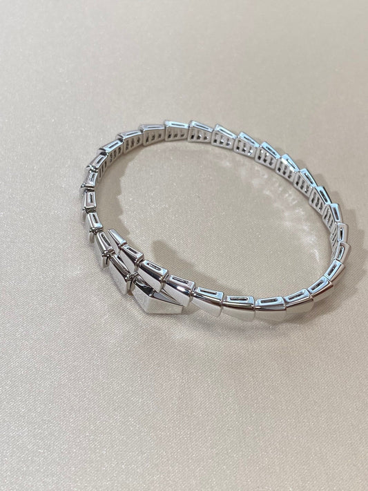 [OAK JURI]SERPENTI VIPER SILVER BRACELET