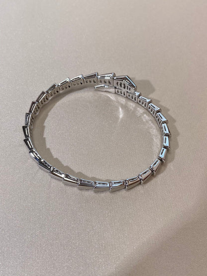[OAK JURI]SERPENTI VIPER SILVER BRACELET