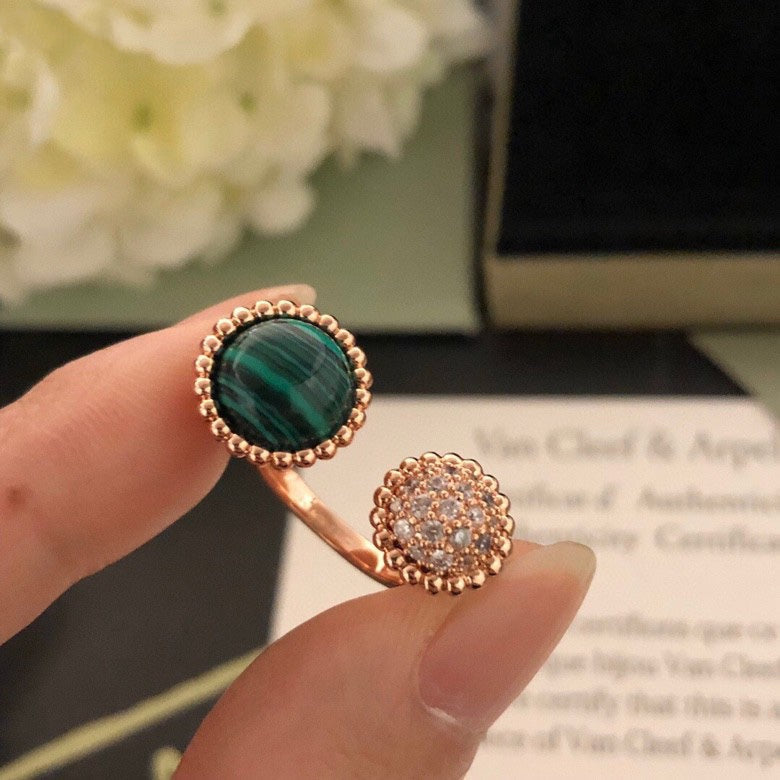 [OAK JURI]PERLEE COULEURS DIAMOND ROSE GOLD BETWEEN THE FINGER RING