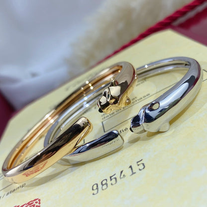 [OAK JURI]PANTHERE SILVER OPEN BRACELET