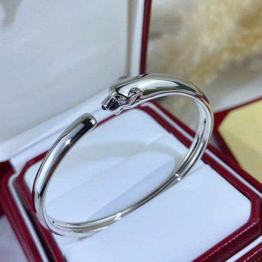 [OAK JURI]PANTHERE SILVER OPEN BRACELET