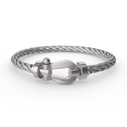 [OAK JURI]FORCE LARGE HORSESHOE NO DIAMOND BRACELET SILVER