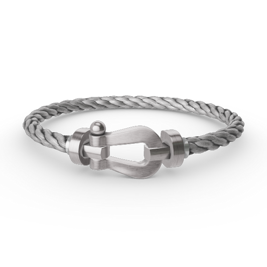 [OAK JURI]FORCE LARGE HORSESHOE NO DIAMOND BRACELET SILVER