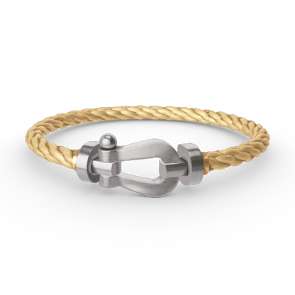 [OAK JURI]FORCE LARGE HORSESHOE NO DIAMOND BRACELET SILVER