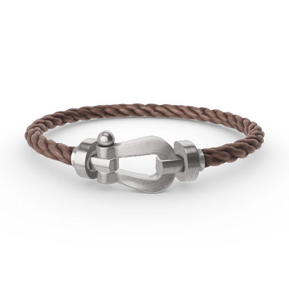[OAK JURI]FORCE LARGE HORSESHOE NO DIAMOND BRACELET SILVER