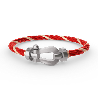 [OAK JURI]FORCE LARGE HORSESHOE NO DIAMOND BRACELET SILVER