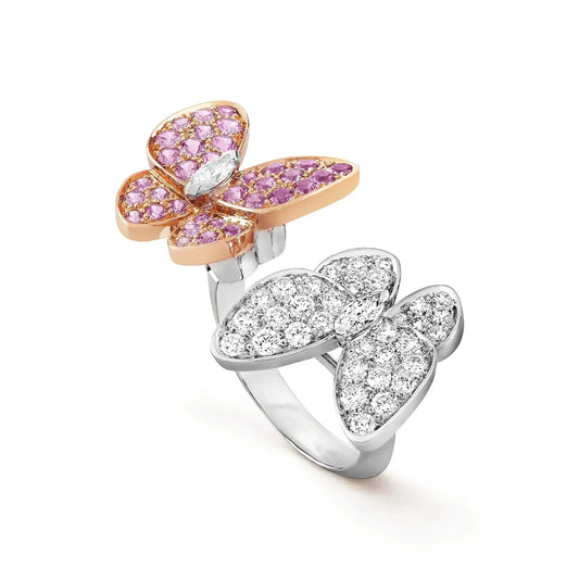 [OAK JURI]TWIN BUTTERFLY DIAMOND RING